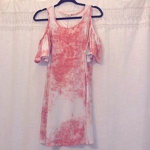 Pink & White Dress